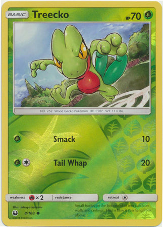 Pokemon Card Celestial Storm  8/168 Treecko  Pokemon Reverse Holo Common *MINT*