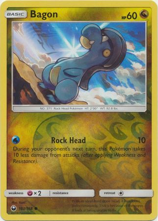 Pokemon Card Celestial Storm  103/168 Bagon  Pokemon Reverse Holo Common *MINT*