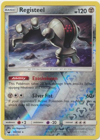Pokemon Card Celestial Storm  96/168 Registeel  Pokemon Reverse Holo Rare *MINT*