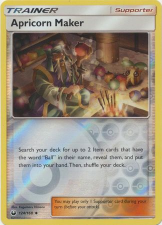 Pokemon Card Celestial Storm  124/168 Apricorn Maker  Trainer Reverse Holo Uncommon *MINT*