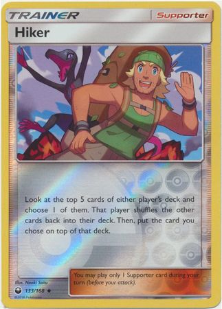 Pokemon Card Celestial Storm  133/168 Hiker  Trainer Reverse Holo Uncommon *MINT*