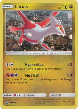 Pokemon Card SM Black Star Promos SM135 Latias