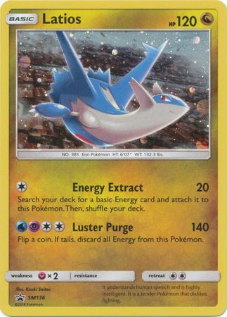 Pokemon Card SM Black Star Promos SM136 Latios