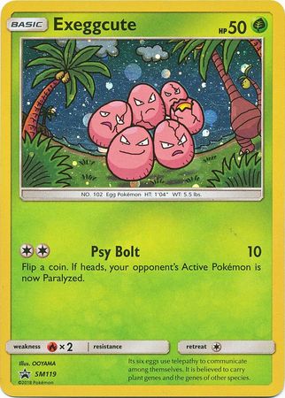 <transcy>Pokemon Card SM Black Star Promos SM119 Exeggcute</transcy>
