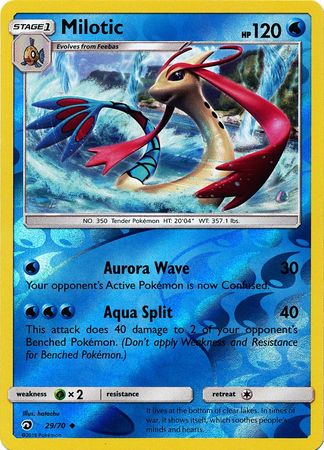 Pokemon Card Dragon Majesty 29/070 029/070 Milotic Uncommon Reverse Holo