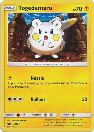 Pokemon Card SM Black Star Promos SM44 Togedemaru