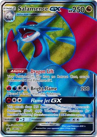 Pokemon Card SM Black Star Promos SM139 Salamence GX