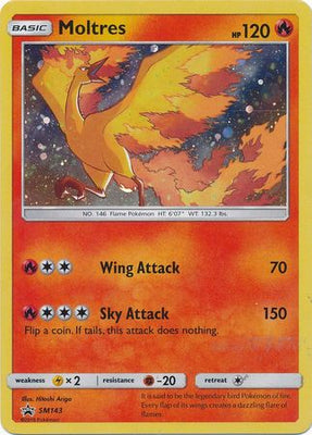 <transcy>Pokemon Card SM Black Star Promos SM143 Moltres</transcy>