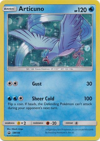 Pokemon Card SM Black Star Promos SM144 Articuno