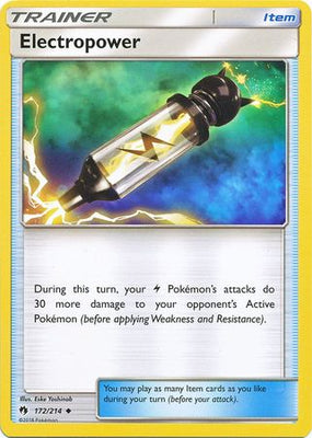 172/214 Lost Thunder Electropower Item Uncommon