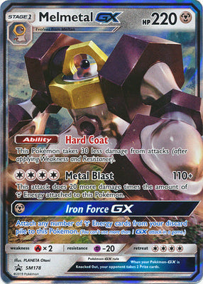 Pokemon Card SM Black Star Promos SM178 Melmetal GX