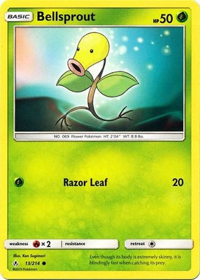 <transcy>Pokemon Card Unbroken Bonds 13/214 013/214 Bellsprout Common</transcy>