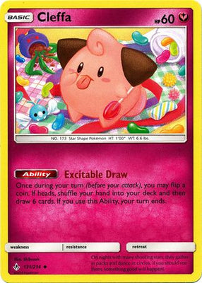 Pokemon Card Unbroken Bonds 131/214 Cleffa Uncommon