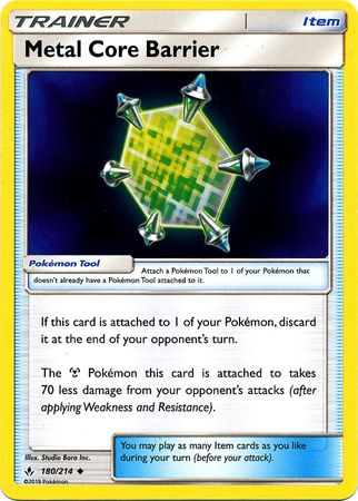 <transcy>Pokemon Card Unbroken Bonds 180/214 Core Barrier Item Gelegentlich</transcy>