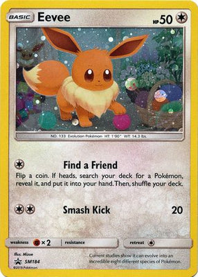 Pokemon Card SM Black Star Promos SM184 Eevee