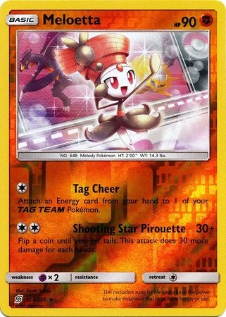 Pokemon Card Unified Minds 123/236 Meloetta Reverse Holo Rare Brokenvase Games Pokemon Card Unified Minds 123/236 Meloetta Reverse Holo Rare Brokenvase Games