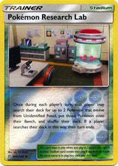 Pokemon Card Unified Minds 205/236 Pokemon Research Lab Stadium Reverse Holo Uncommon