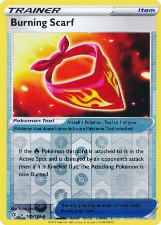 155/192 Burning Scarf Rebel Clash (RCL) Uncomon Reverse Holo