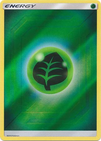 <transcy>Pokemon Card Hidden Fates 2019 Grass Energy Reverse Holo</transcy>