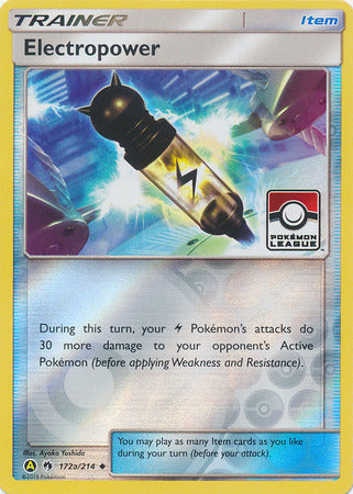 Electropower - 172/214- - Uncommon- - League Promo