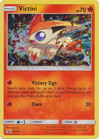 Pokemon Card SM Black Star Promos SM225 Victini