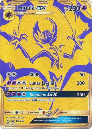 <transcy>Pokemon Card SM Black Star Promos SM103a Lunala GX</transcy>