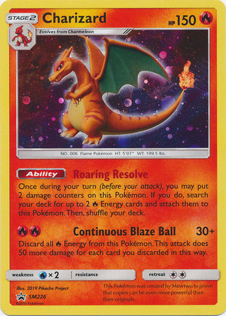 (S) Pokemon Card SM Black Star Promos SM226 Charizard