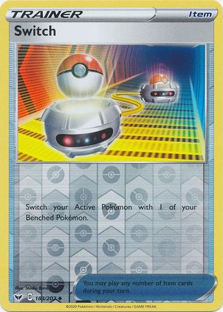 <transcy>Pokemon Card Schwert und Schild 183/202 Gegenstand wechseln Holo umkehren Gelegentlich</transcy>