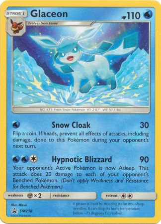 Pokemon Card SM Black Star Promos SM238 Glaceon