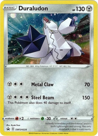 <transcy>Pokemon Card SWSH Black Star Promos SWSH028 Duraludon</transcy>