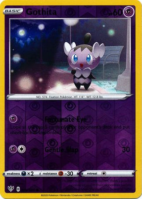 <transcy>Pokemon Card Darkness Alaze 73/189 073/189 Gothita Common Reverse Holo</transcy>