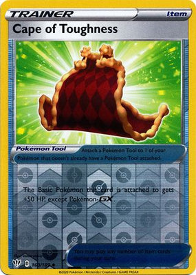 Pokemon Card Darkness Ablaze 160/189 160/189 Cape of Toughness Uncommon Reverse Holo