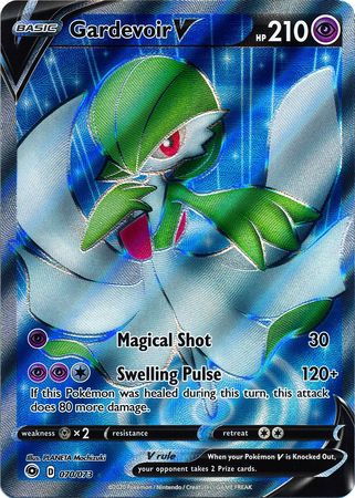 Pokemon Card Champion's Path 070/073 70/73 Gardevoir V Full Art Ultra