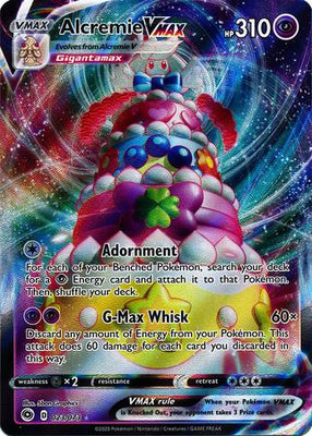 Pokemon Card Champion's Path 023/073 23/73 Alcremie VMAX Ultra Rare