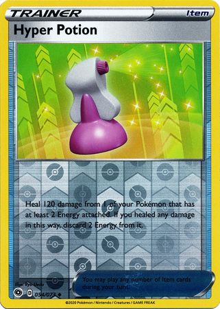 <transcy>Pokemon Card Champion&#39;s Path 054/073 54/73 Hyper Potion Item Ikke almindelig Omvendt Holo</transcy>