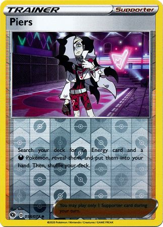 Pokemon Card Champion's Path 058/073 58/73 Piers Supporter Uncommon Reverse Holo