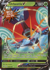 Pokemon Card Vivid Voltage 020/185 20/185 Orbeetle V Ultra Rare *M*