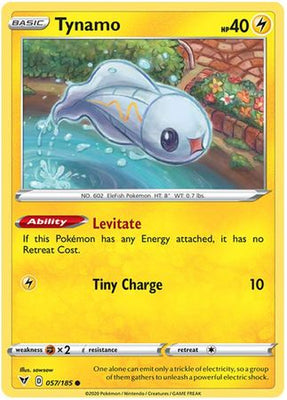 <transcy>Pokemon Card Vivid Voltage 057/185 57/185 Tynamo Common</transcy>