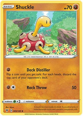 Pokemon Card Vivid Voltage 085/185 85/185 Shuckle Uncommon