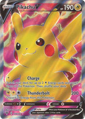 <transcy>بطاقة بوكيمون Vivid Voltage 170/185 Pikachu V Full Art Ultra</transcy>