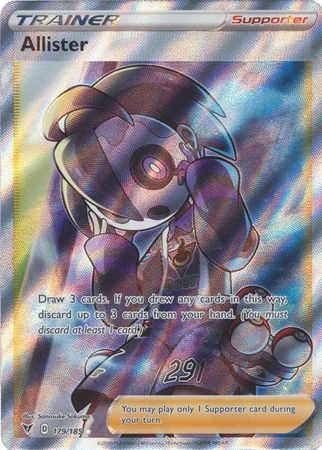 <transcy>Pokemon Card Vivid Voltage 179/185 Allister Supporter Fuld Art</transcy>