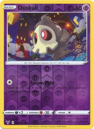 Pokemon Card Vivid Voltage 069/185 69/185 Duskull Reverse Holo Common