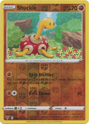 Pokemon Card Vivid Voltage 085/185 85/185 Shuckle Reverse Holo Uncommon