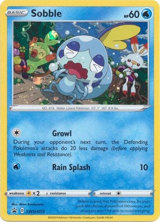 <transcy>Pokemon-kort SWSH Black Star-kampagner SWSH073 Sobble</transcy>