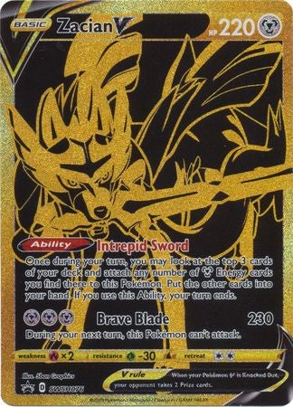 <transcy>بطاقة بوكيمون SWSH Black Star Promos SWSH076 Zacian V.</transcy>