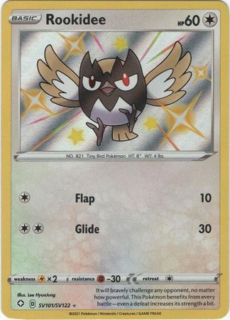 Pokemon Card Shining Fates SV101/SV122 SV101/SV122 Rookidee Shiny Rare