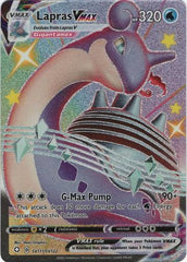 <transcy>Pokemon Card Shining Fates SV111 / SV122 SV111 / SV122 Lapras VMAX Glänzend Selten</transcy>