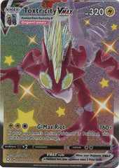 Pokemon Card Shining Fates SV113/SV122 SV113/SV122 Toxtricity VMAX Shiny Rare