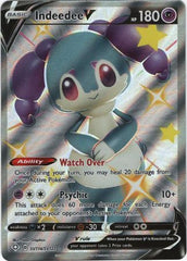 <transcy>Pokemon Card Shining Fates SV114 / SV122 SV114 / SV122 Indeedee V Shiny Rare</transcy>