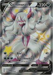 Pokemon Card Shining Fates SV116/SV122 SV116/SV122 Grimmsnarl V Shiny Rare